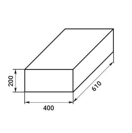 Газобетон PORISTON D300 400x200x610 (Обухов) Газобетон PORISTON D300 400x200x610 (Обухов)